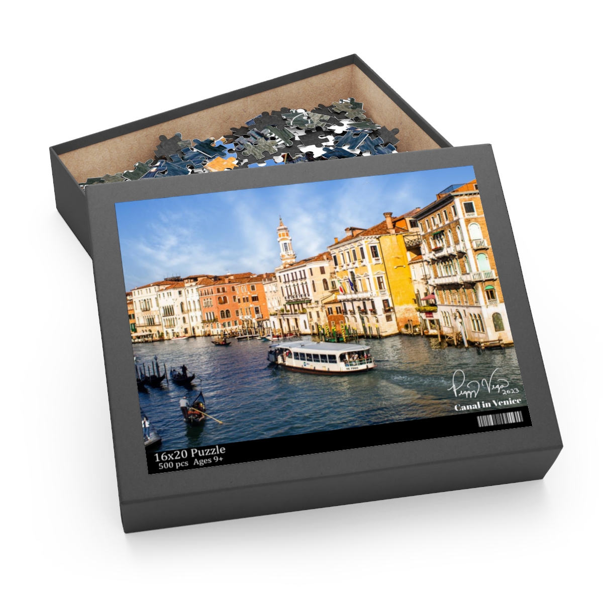 Canal in Venice Puzzle (120, 252, 500-Piece)